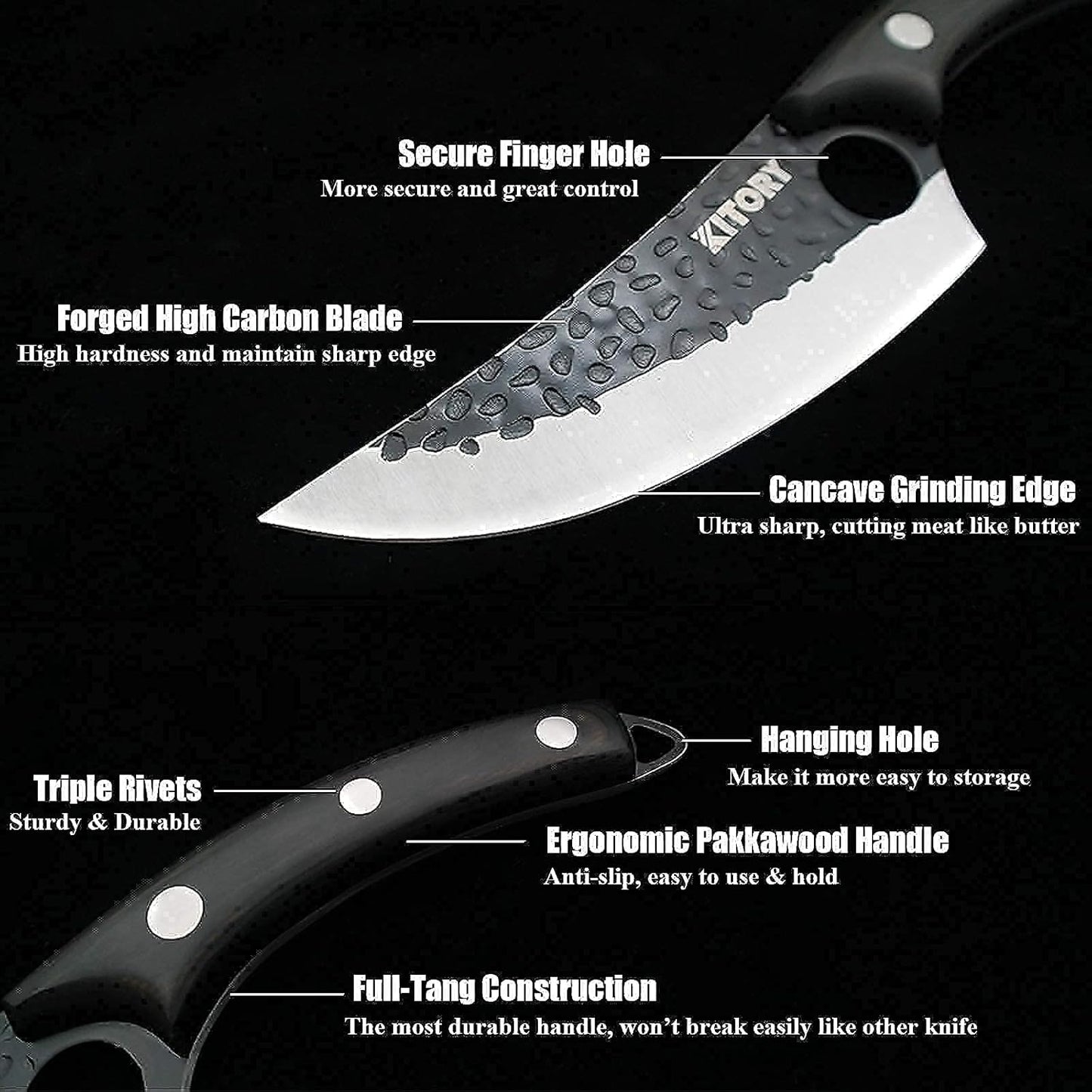 Kitory 6'' Boning Knife - KITORY Cutlery