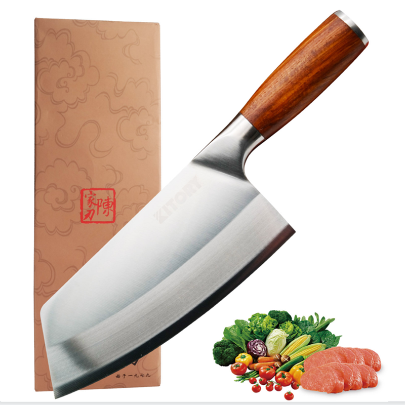 Kitory Kitchen Vegetable Cleaver Forged German Steel