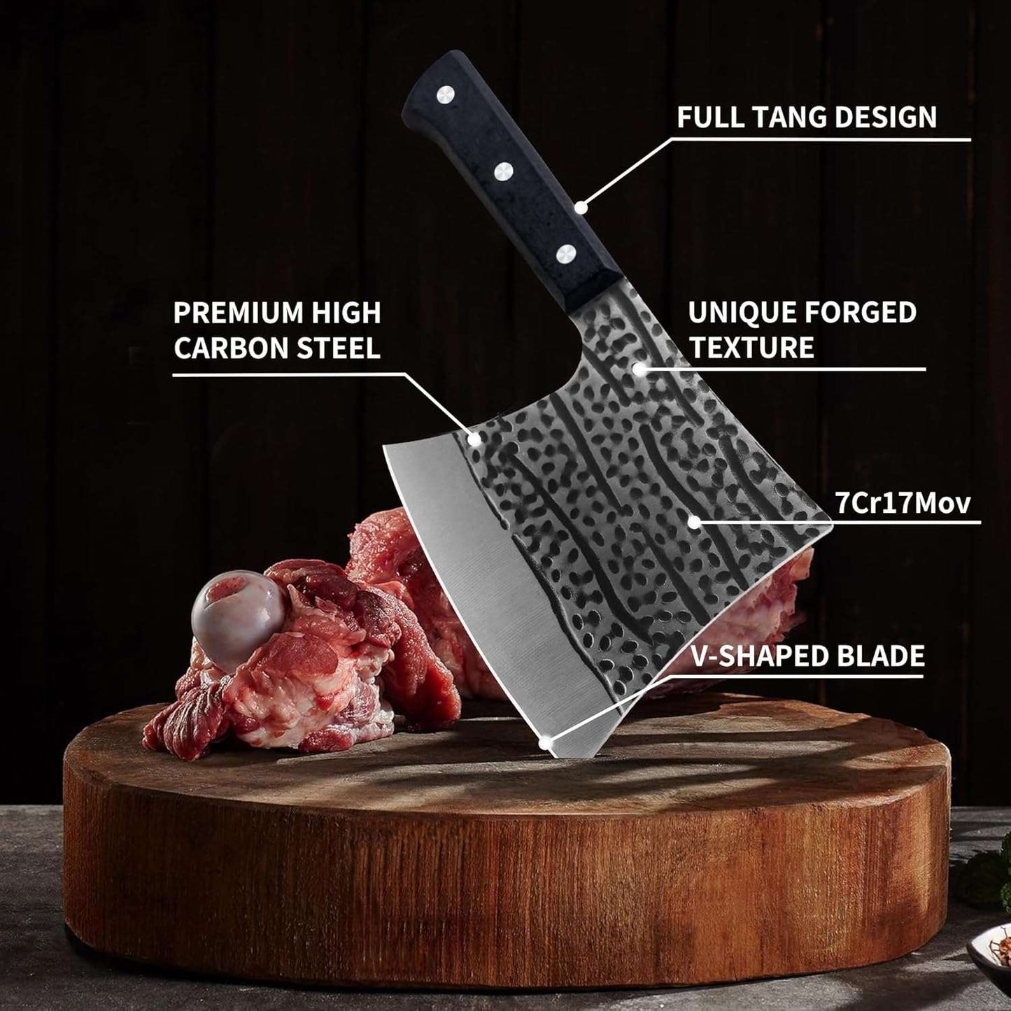 Kitory 6'' Meat Cleaver - KITORY Cutlery