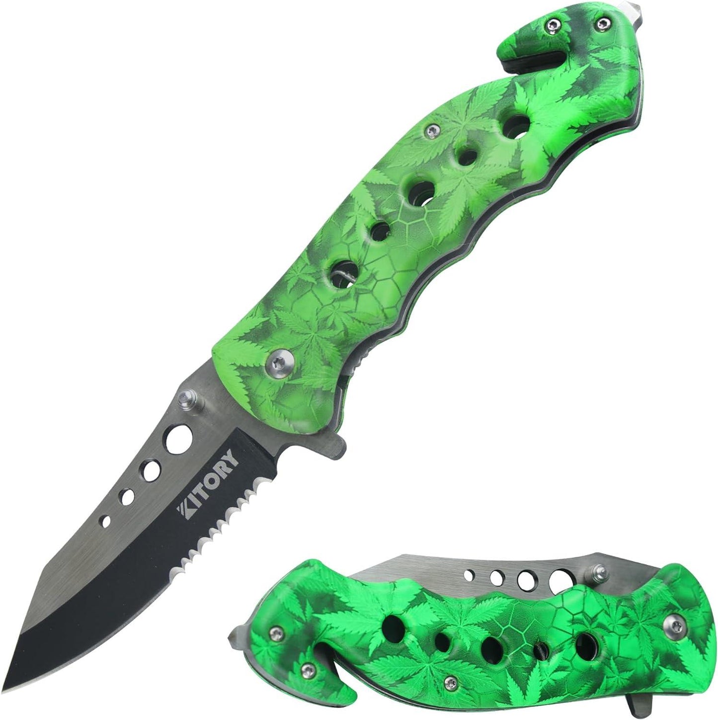 Kitory 3.3'' Multi-Purpose Folding Pocket Knife - KITORY Cutlery