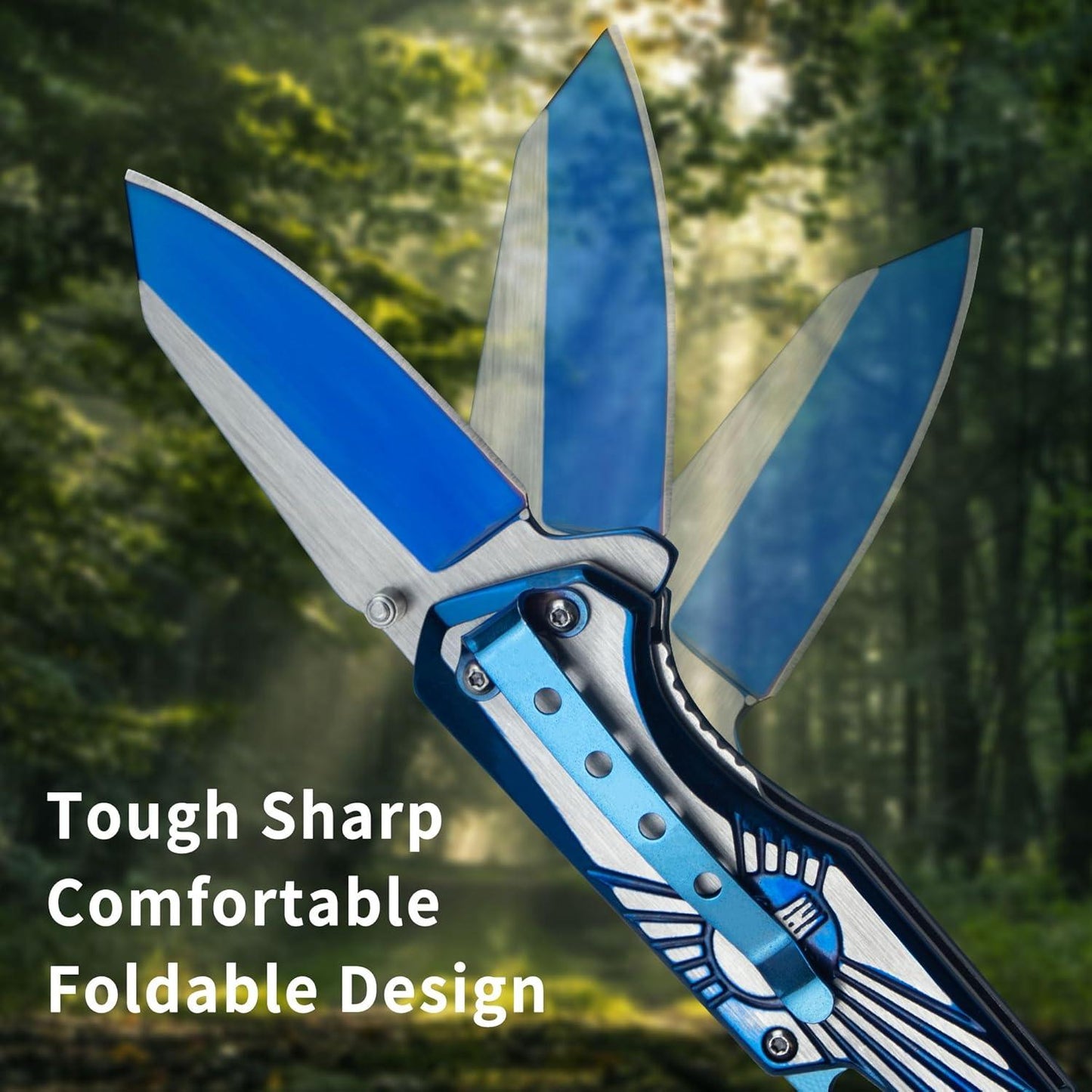 Kitory 2.3'' Multi-Purpose Outdoor Folding Pocket Knife - KITORY Cutlery