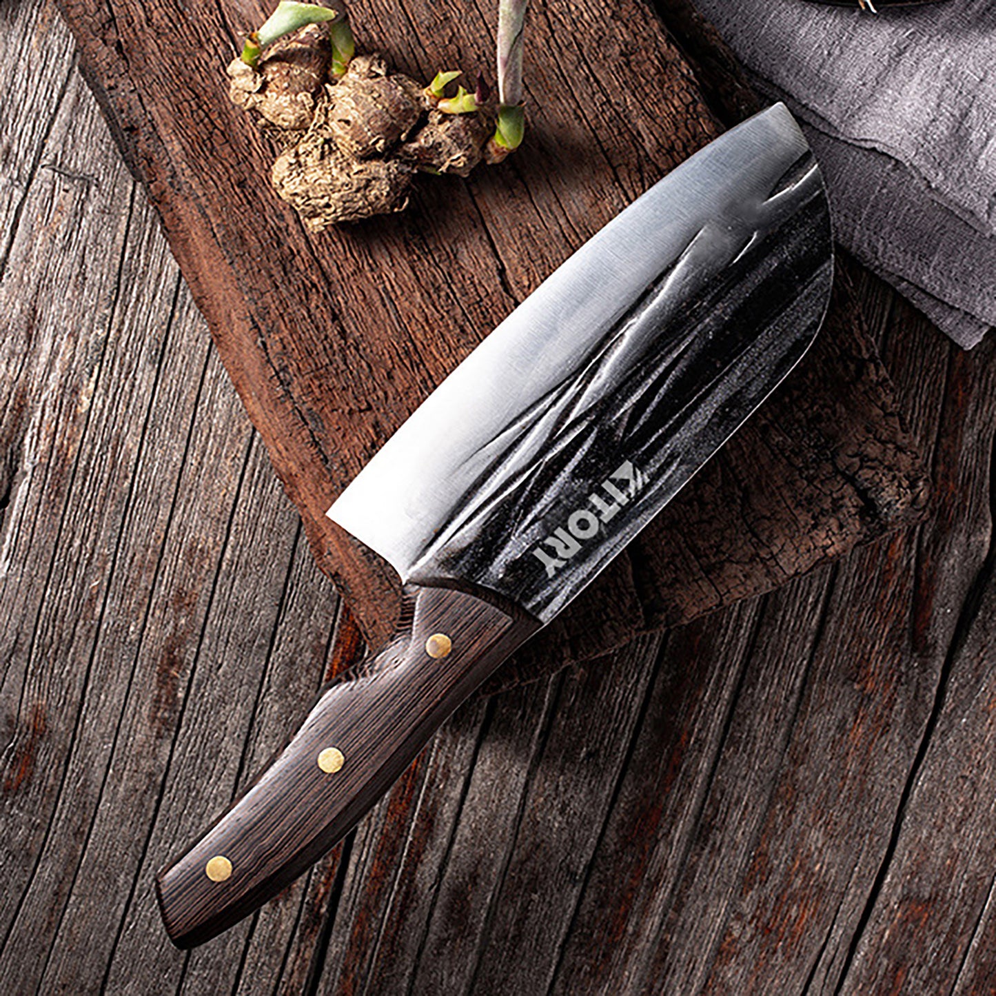 Kitory Vegetable Cleaver Forged Butcher Knife
