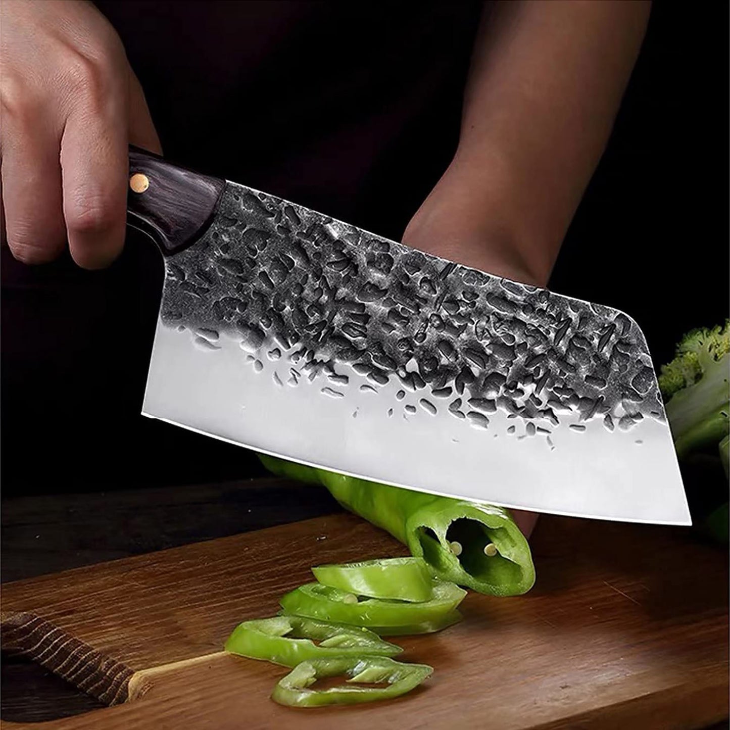 ZENG JIA DAO Forged Chinese Knives Handmade HC Stainless Steel