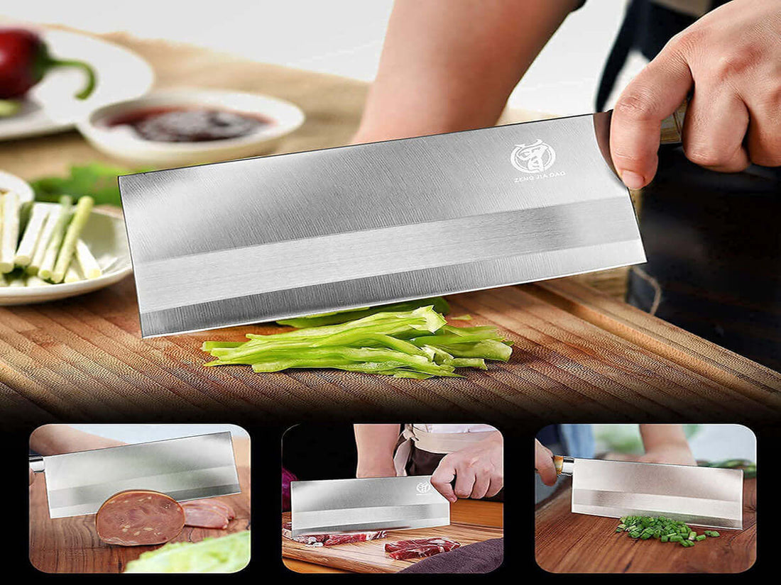 How does Chinese kitchen Knife become a multi-functional kitchen knife?