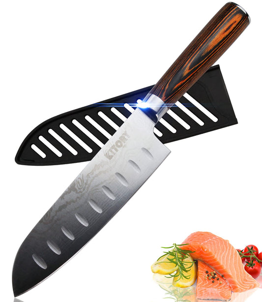 Kitory Japanese Santoku Knife,2023 Gifts For Women and Men
