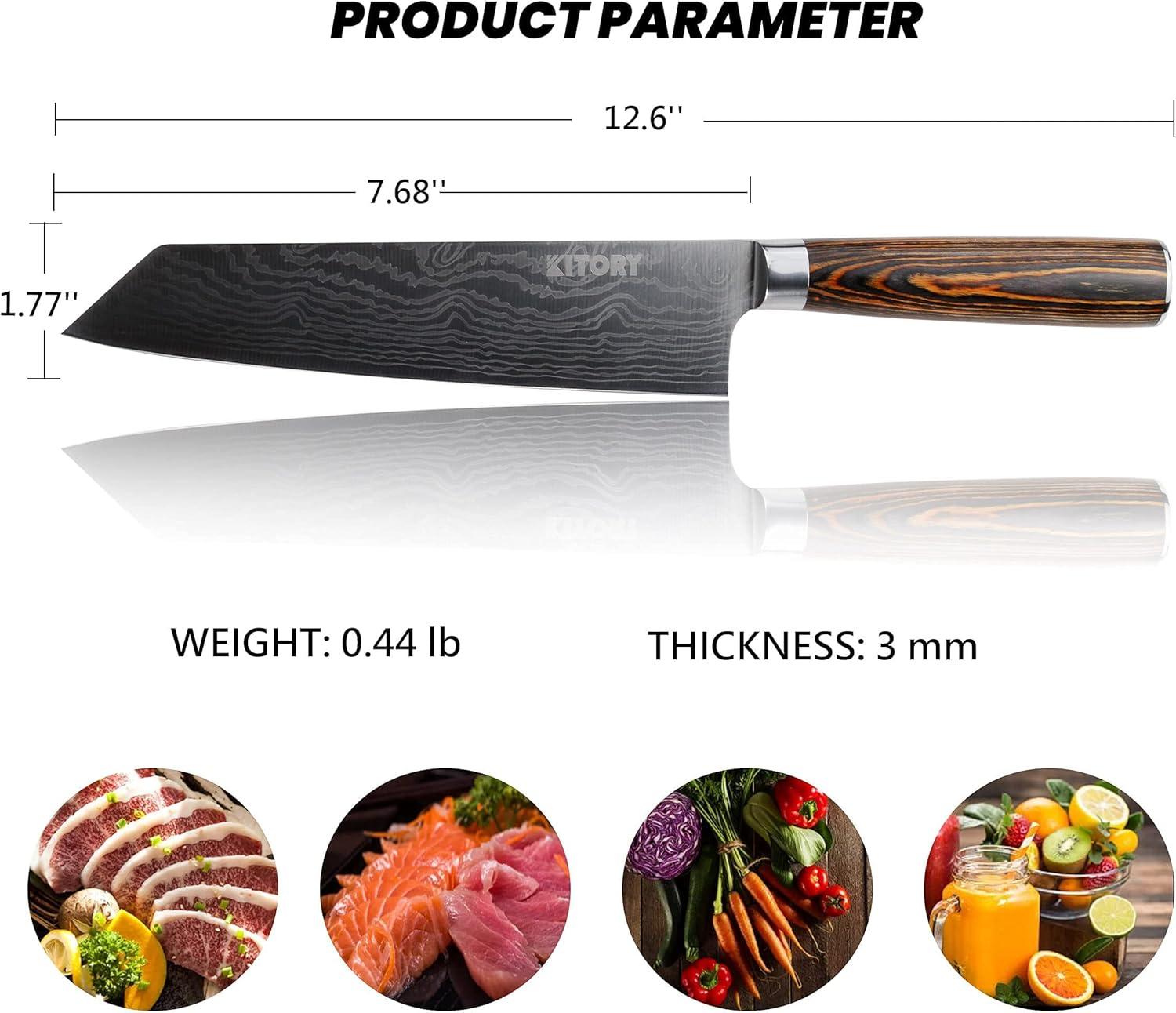 Kitory 7.5'' Kiritsuke Chef's Knife - KITORY Cutlery