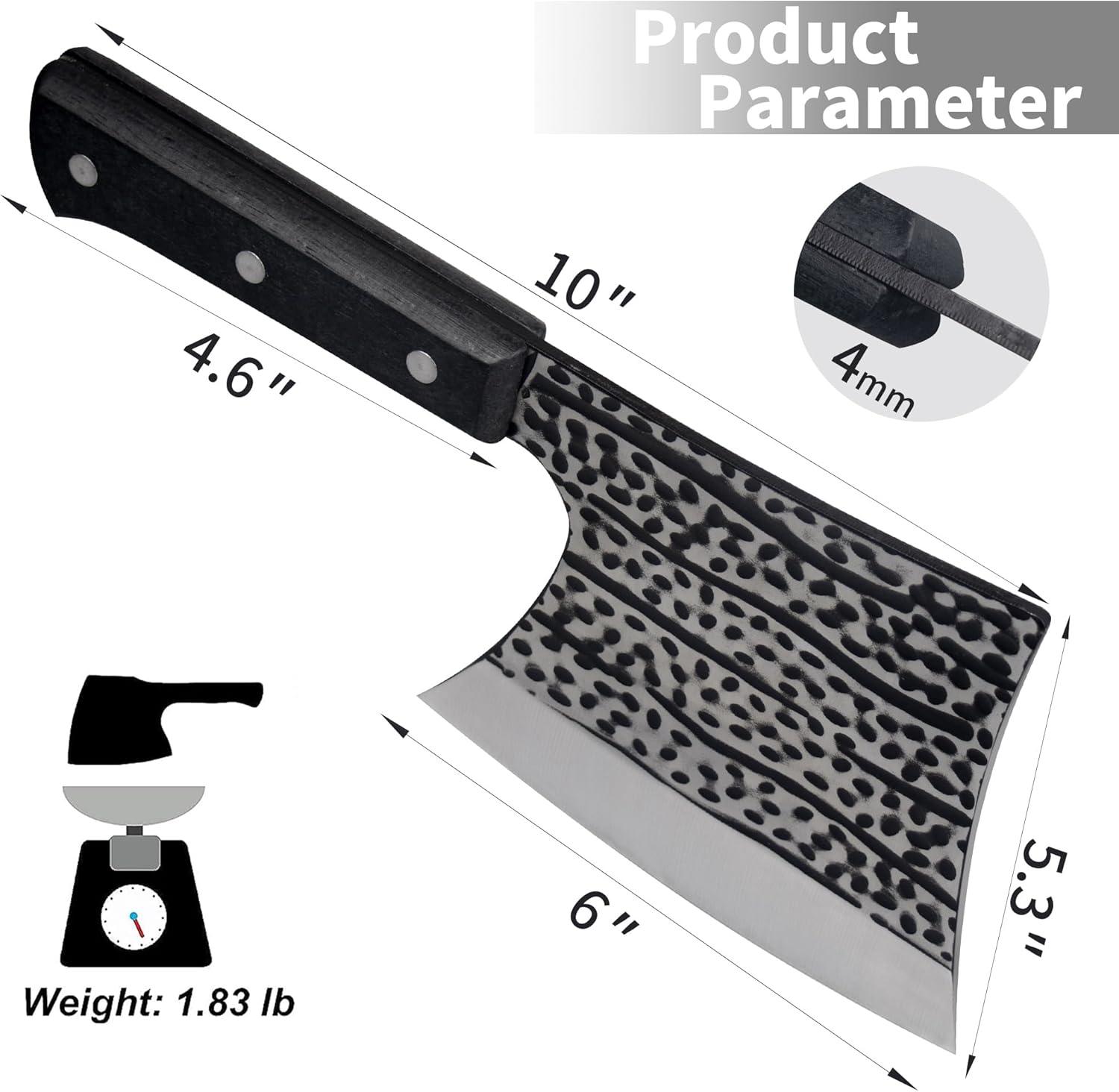 Kitory 6'' Meat Cleaver - KITORY Cutlery