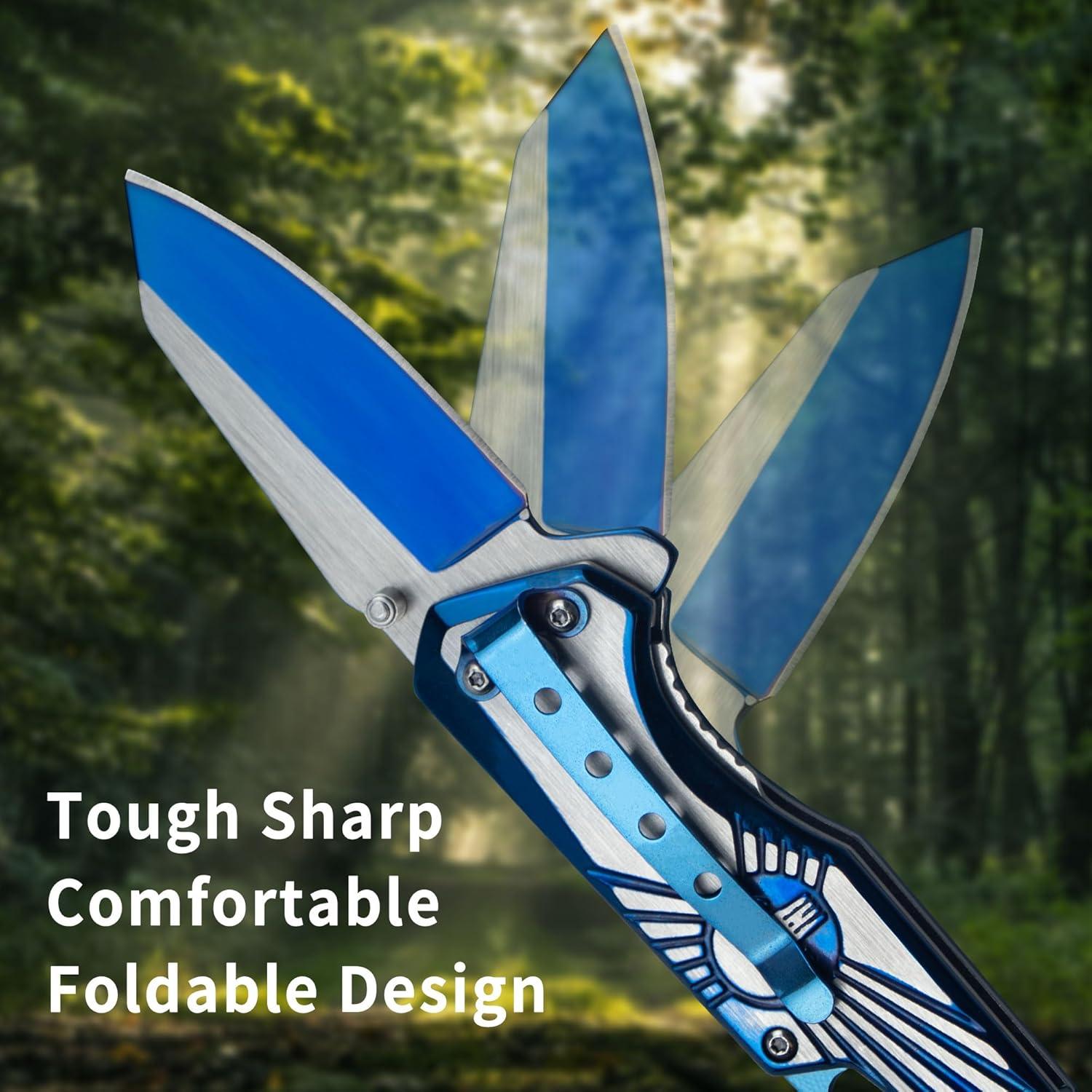 Kitory 2.3'' Multi-Purpose Outdoor Folding Pocket Knife - KITORY Cutlery