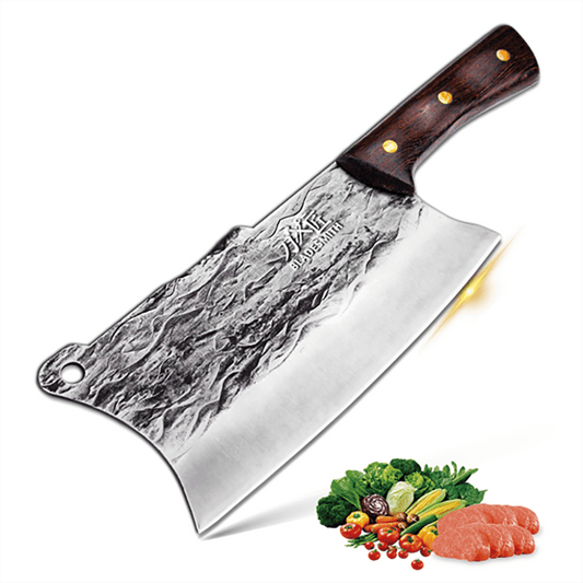 BLADESMITH Forged Kitchen Chopping Knife 8.3 Inch Anti-Slip Handle