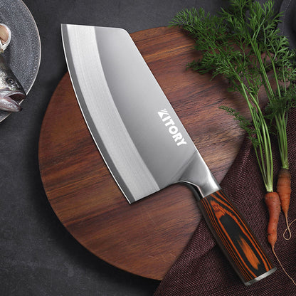 Kitory Chinese Utility Knife Vegetable Cleaver 8 Inch