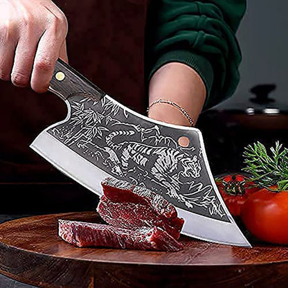 ZENG JIA DAO Chef Knife  8 Inch Full Tang High Carbon Stainless Steel