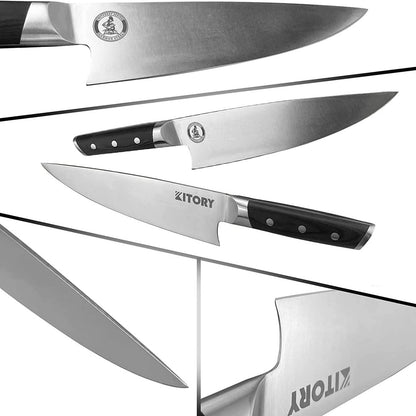 Kitory Chef Knife 8 Inch Forged German High Carbon Steel With Gift Box