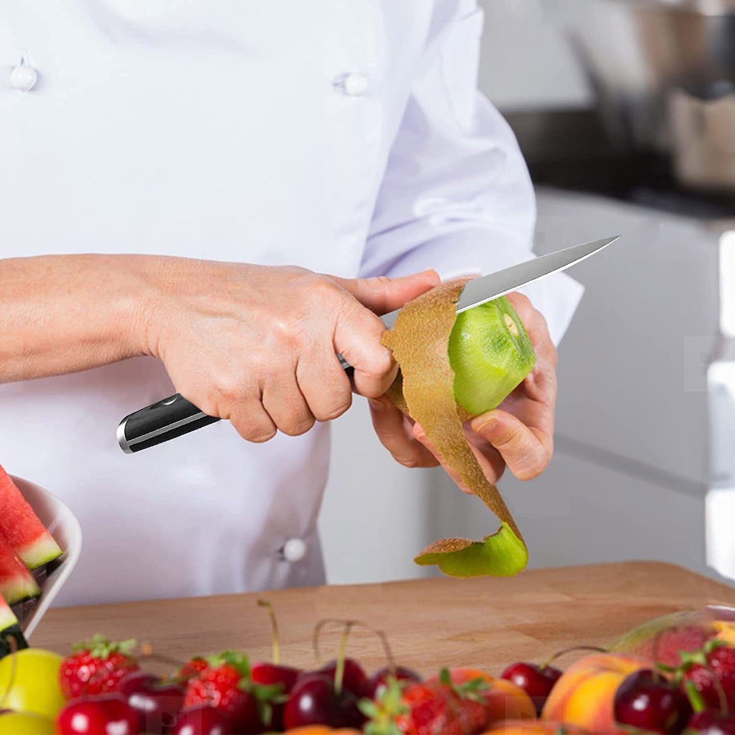 Kitory Utility Knife 5 Inch Fine Edge Kitchen Knife