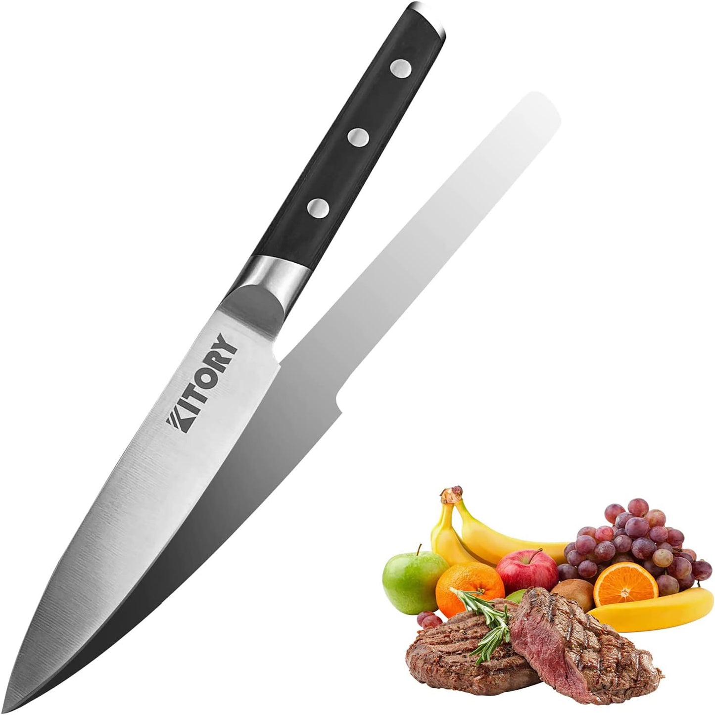 Kitory Utility Knife 5 Inch Fine Edge Kitchen Knife