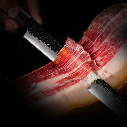Kitory Japanese Slicing Carving Knife Octagon Sandalwood Handle