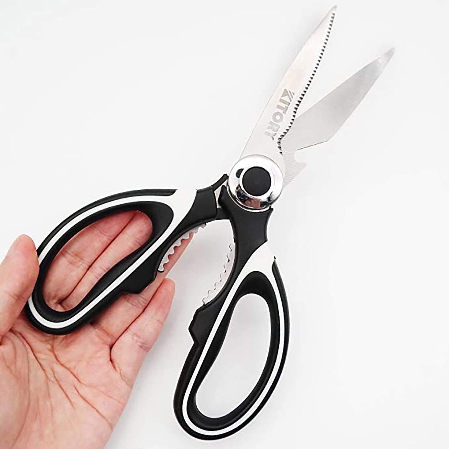 Kitory Kitchen Shears Multi Purpose Scissors Black