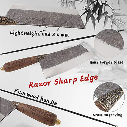 Long Quan Chinese Knife High Carbon Steel