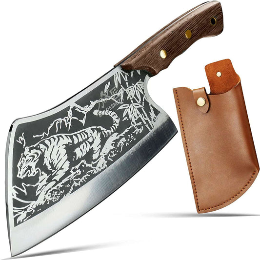 BLADESMITH Meat Cleaver Chef Knife