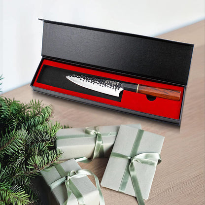 Kitory Japanese Chef Knife 6 Inch Clad Steel With Gift Box