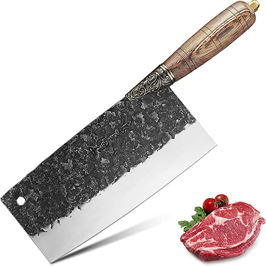 Long Quan Handmade Cleaver Forged Kitchen Knife