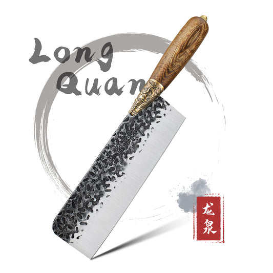 Long Quan Nakiri Knife 7.5 Inch with Gift Box